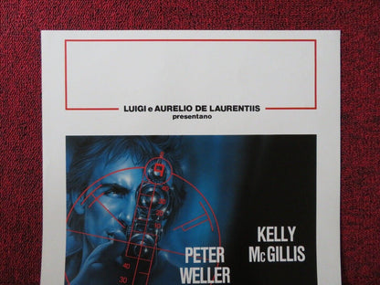 CAT CHASER ITALIAN LOCANDINA (27.5"x13") POSTER PETER WELLER KELLY MCGILLIS 1990 Rendezvous Cinema Movie posters