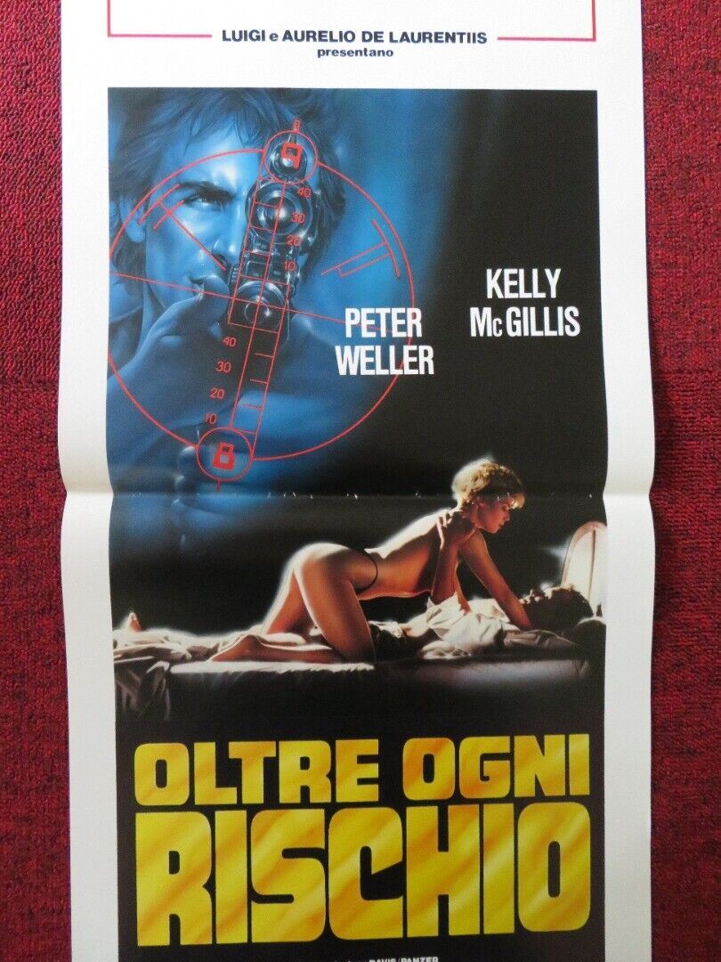 CAT CHASER ITALIAN LOCANDINA (27.5"x13") POSTER PETER WELLER KELLY MCGILLIS 1990 Rendezvous Cinema Movie posters