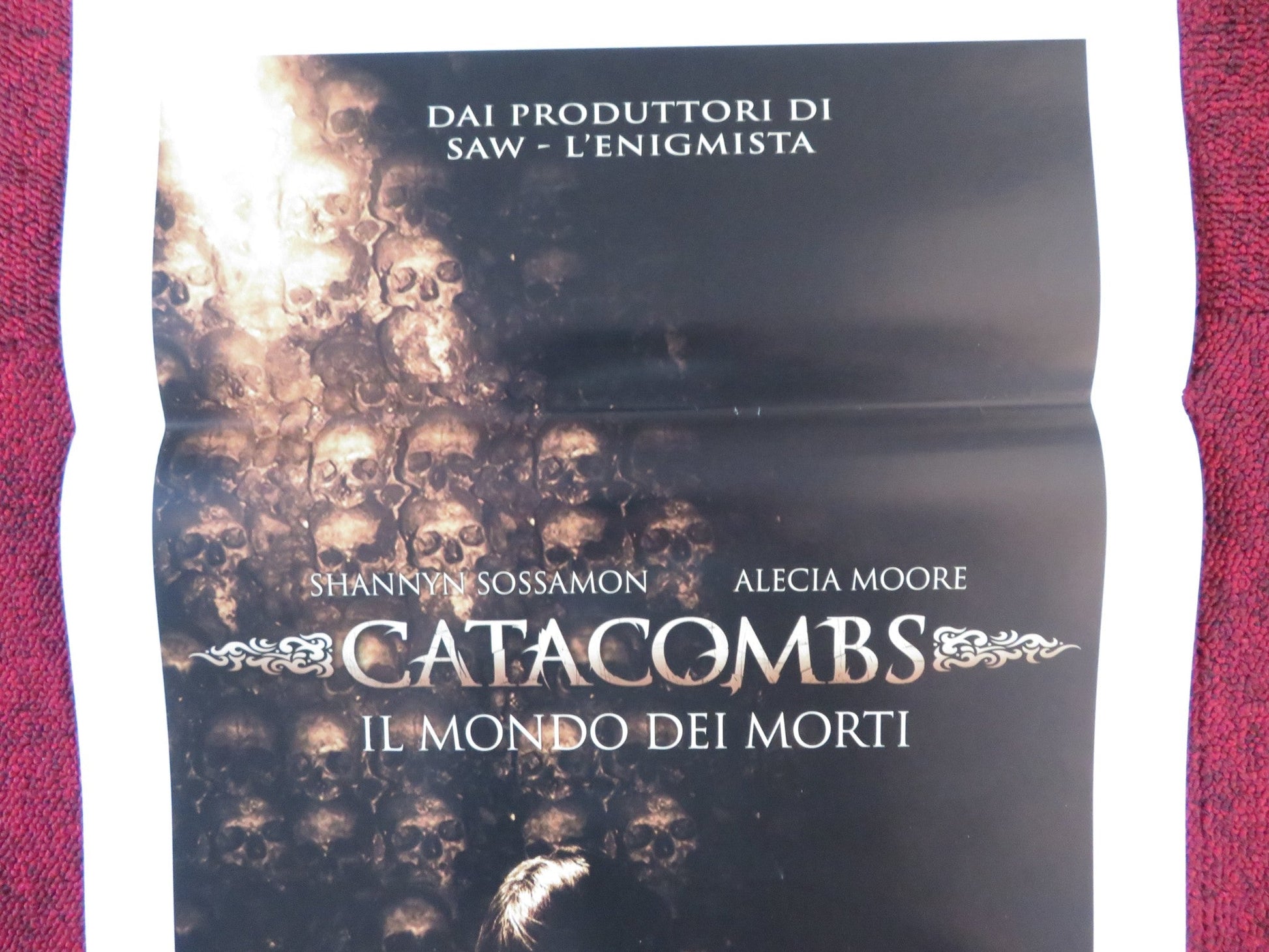 CATACOMBS ITALIAN LOCANDINA POSTER SHANNYN SOSSAMON ALECIA MOORE 2007 Rendezvous Cinema Movie posters