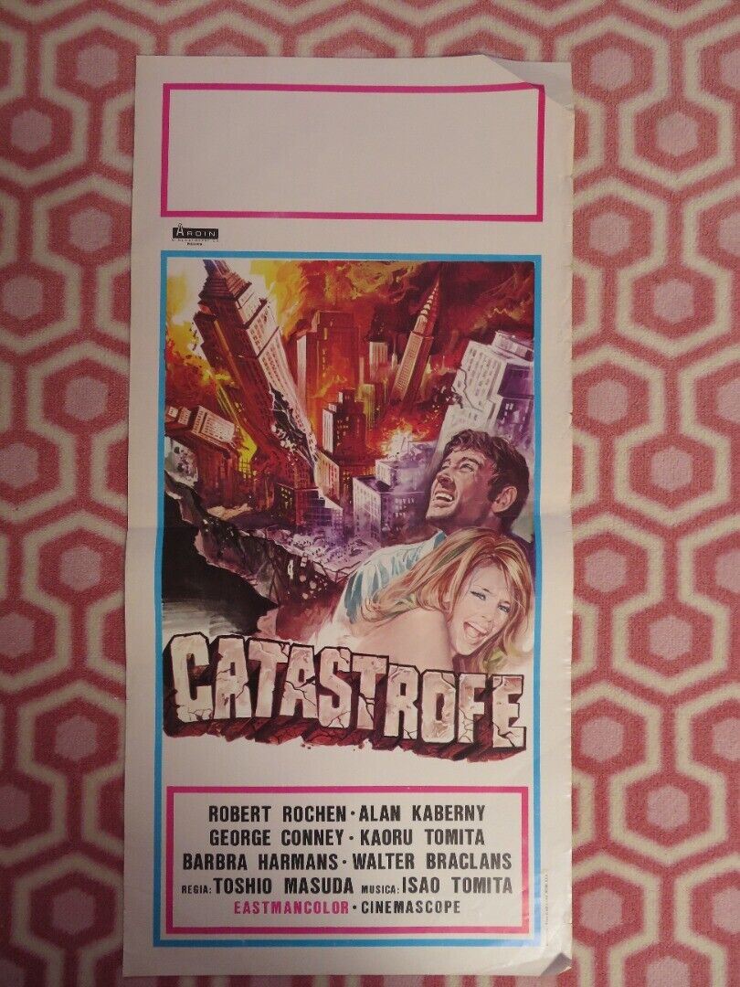 CATASTROFE /Prophecies of Nostradamus ITALIAN LOCANDINA (27.5"x13.5") POSTER '81 Movie posters