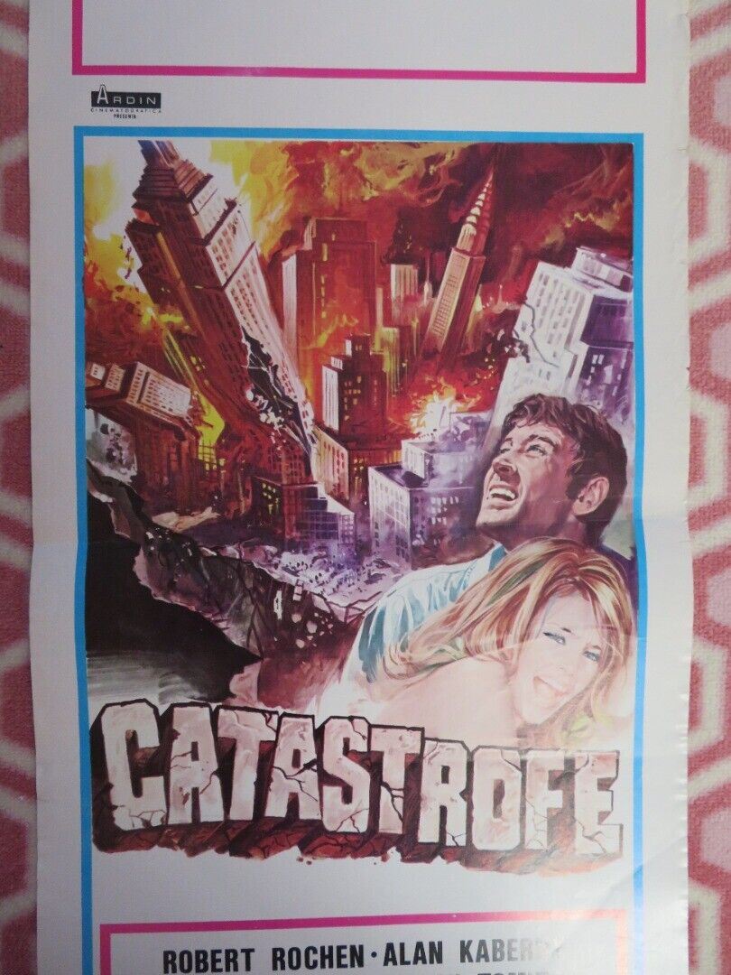 CATASTROFE /Prophecies of Nostradamus ITALIAN LOCANDINA (27.5"x13.5") POSTER '81 Movie posters