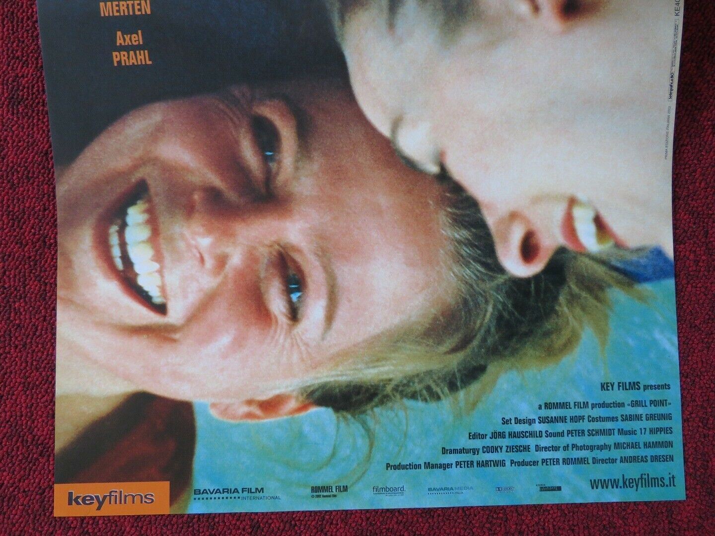 CATASTROFI D'AMORE / Grill point ITALIAN LOCANDINA (25"x12.5") POSTER 2002 Movie posters