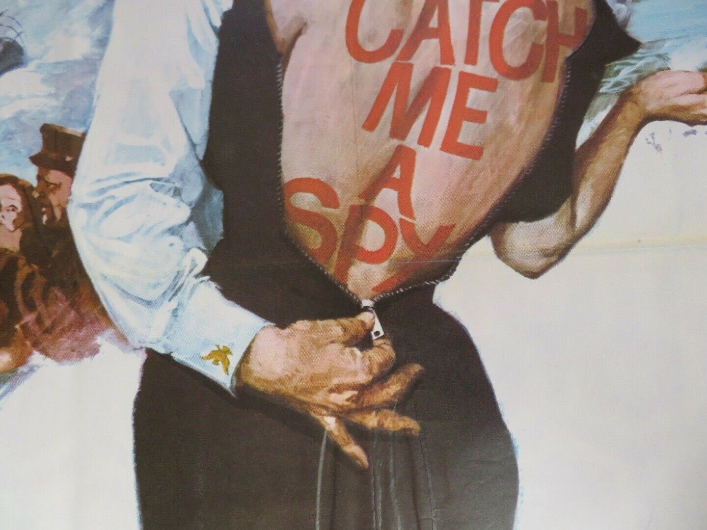 CATCH ME A SPY ARGENTINIAN ONE SHEET (39"x 27.5") POSTER KIRK DOUGLAS 1971 Movie posters