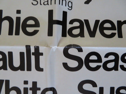 CATCH MY SOUL ONE FOLDED US ONE SHEET POSTER RICHIE HAVENS SUSAN TYRRELL 1974 Movie posters