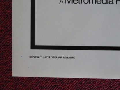 CATCH MY SOUL ONE FOLDED US ONE SHEET POSTER RICHIE HAVENS SUSAN TYRRELL 1974 Movie posters