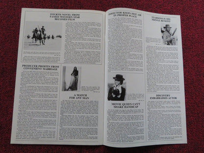 CATLOW US PRESSBOOK SUPPLEMENT - UNCUT YUL BRYNNER RICHARD CRENNA 1971 Rendezvous Cinema Movie posters