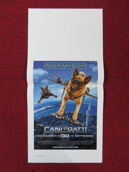 CATS & DOGS: THE REVENGE OF KITTY GALORE ITALIAN LOCANDINA POSTER MARSDEN 2010 Rendezvous Cinema Movie posters