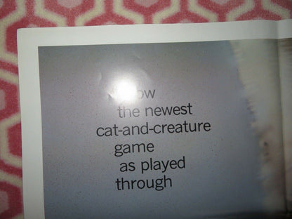 CAT'S EYE FOLDED US ONE SHEET POSTER STEPHEN KING DREW BARRYMORE 1985 Movie posters