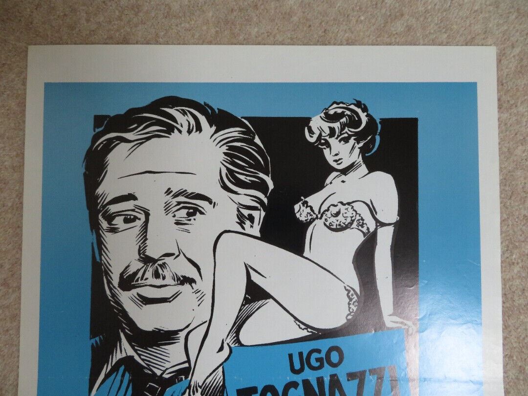 CATTIVI PENSIERI / EVIL THOUGHTS BELGIUM (14"x 21") POSTER UGO TOGNAZZI 1976 - Rendezvous Cinema