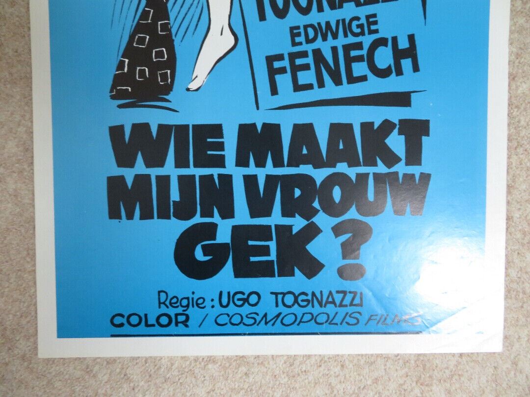 CATTIVI PENSIERI / EVIL THOUGHTS BELGIUM (14"x 21") POSTER UGO TOGNAZZI 1976 - Rendezvous Cinema