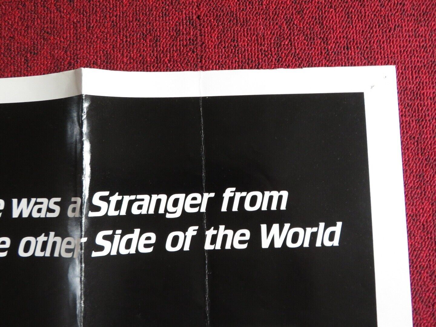 CAUGHT UK QUAD POSTER JOHN SHEPHERD AMERJIT DEU 1987 Movie posters