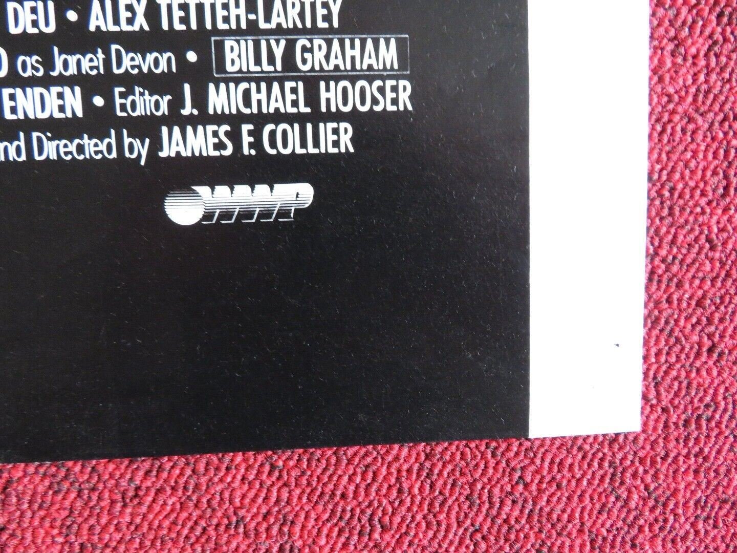 CAUGHT UK QUAD POSTER JOHN SHEPHERD AMERJIT DEU 1987 Movie posters