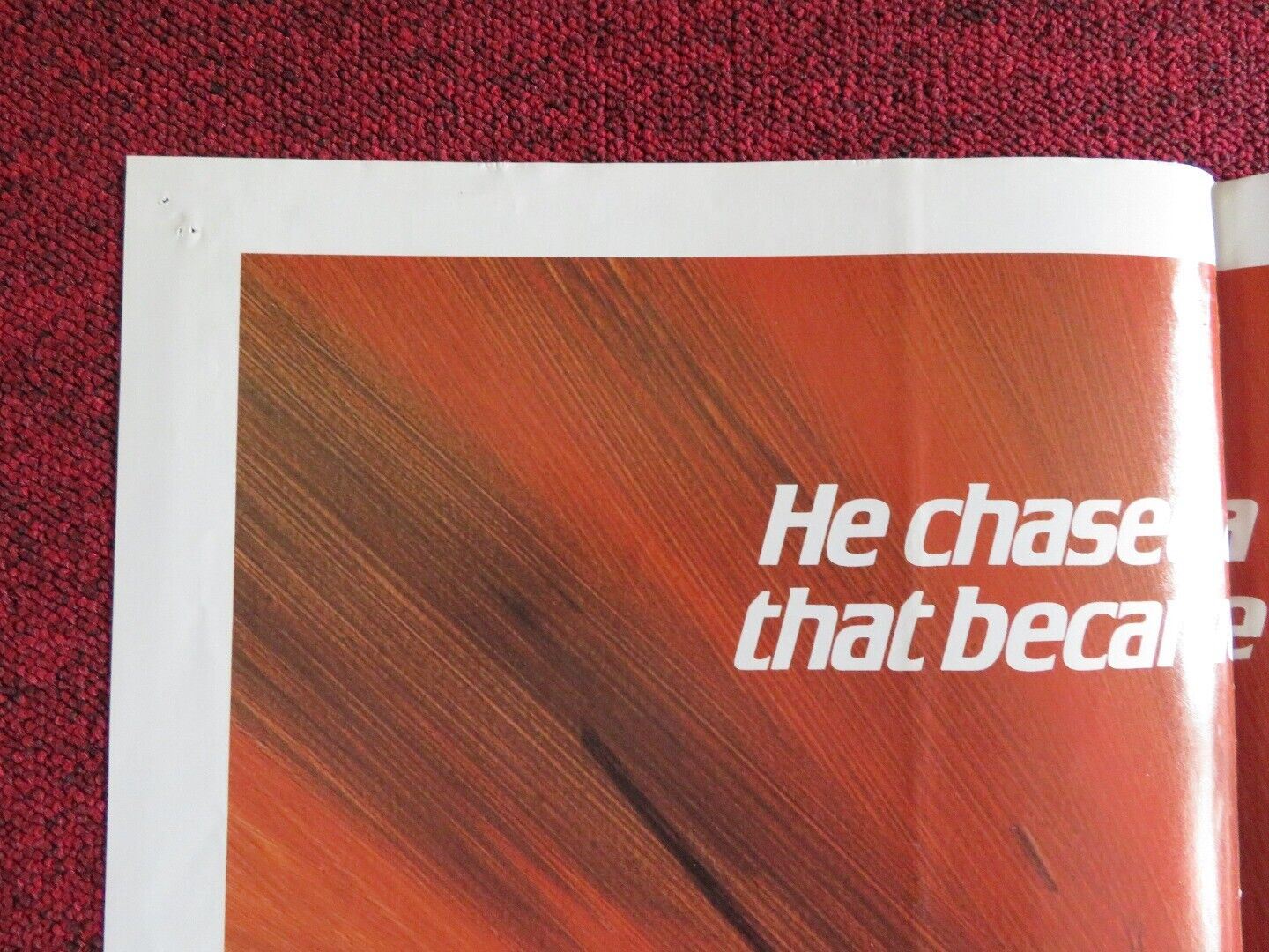 CAUGHT UK QUAD POSTER JOHN SHEPHERD AMERJIT DEU 1987 Movie posters