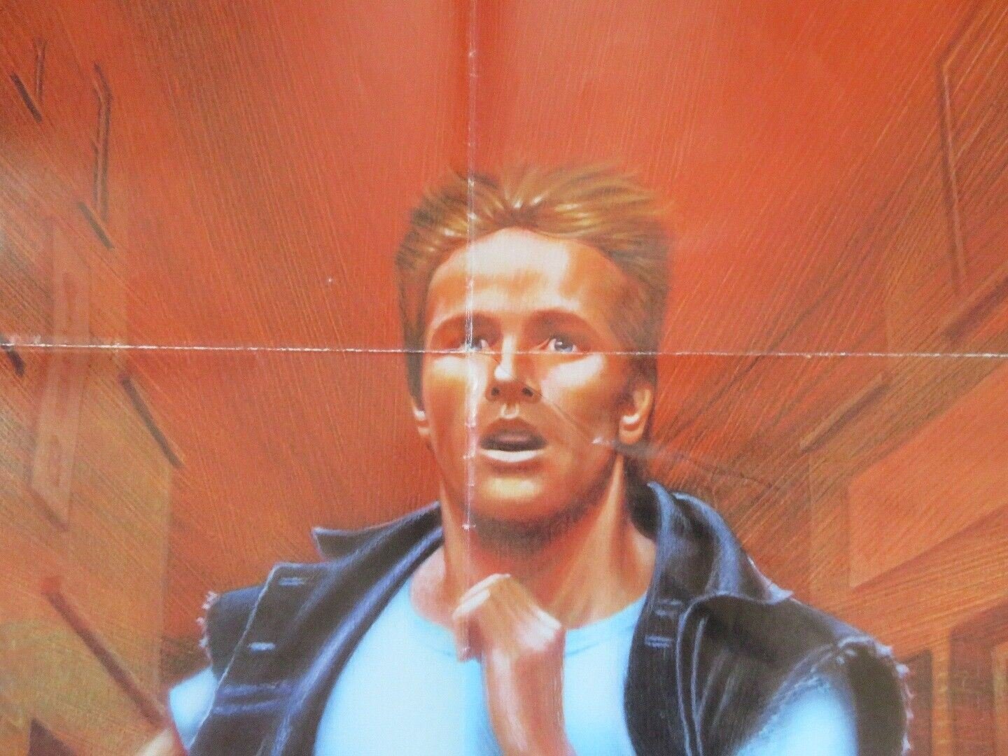 CAUGHT US ONE SHEET POSTER JOHN SHEPHERD 1987 Movie posters