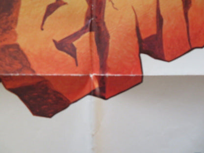 CAVEMAN FOLDED US ONE SHEET POSTER RINGO STARR DENNIS QUAID 1981 Movie posters