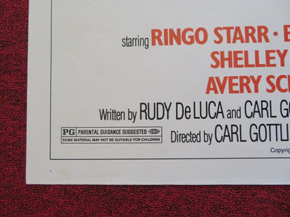 CAVEMAN FOLDED US ONE SHEET POSTER RINGO STARR DENNIS QUAID 1981 Movie posters