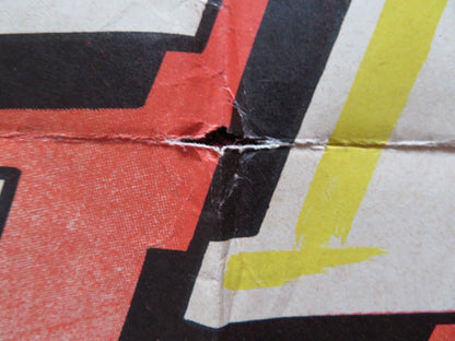 CEASE FIRE! FOLDED US ONE SHEET POSTER ROY THOMPSON JR. HENRY GOSZKOWSKI 1953 - Rendezvous Cinema