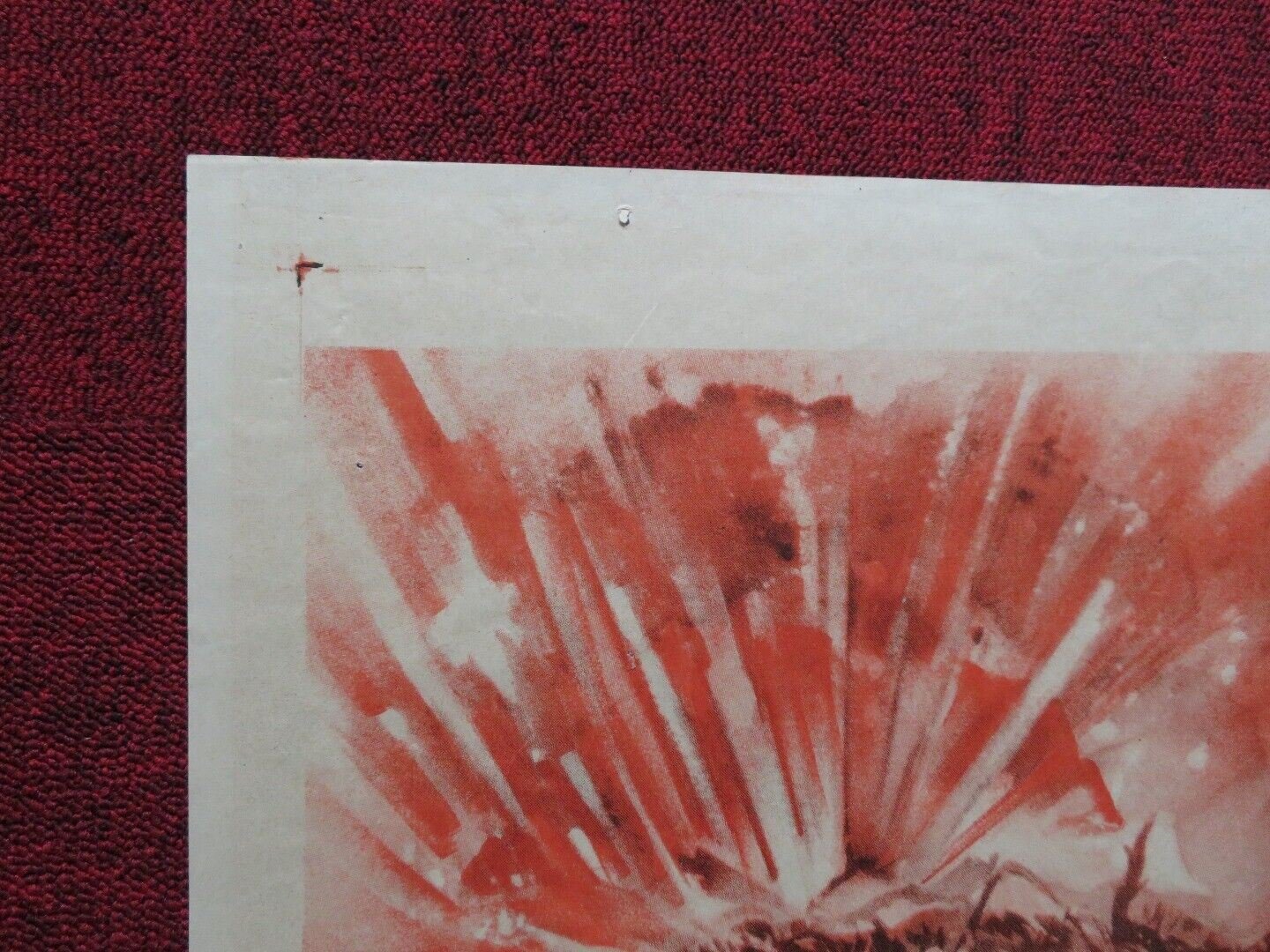 CEASE FIRE! FOLDED US ONE SHEET POSTER ROY THOMPSON JR. HENRY GOSZKOWSKI 1953 - Rendezvous Cinema