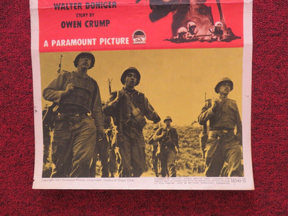 CEASE FIRE US INSERT (14"x 36") POSTER HAL WALLIS 1953 Movie posters