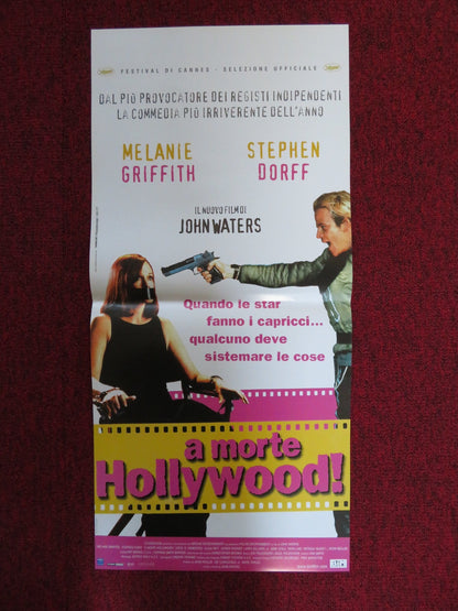 CECIL B. DEMENTED ITALIAN LOCANDINA POSTER MELANIE GRIFFITH STEPHEN DORFF 2000 Rendezvous Cinema Movie posters