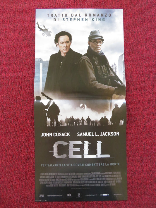 CELL ITALIAN LOCANDINA POSTER JOHN CUSACK SAMUEL L. JACKSON 2016 Rendezvous Cinema Movie posters