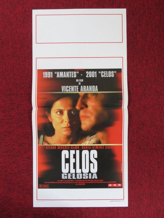 CELOS GELOSIA ITALIAN LOCANDINA (27.5"x13") POSTER DANIEL GIMENEZ CACHO 2001 Movie posters