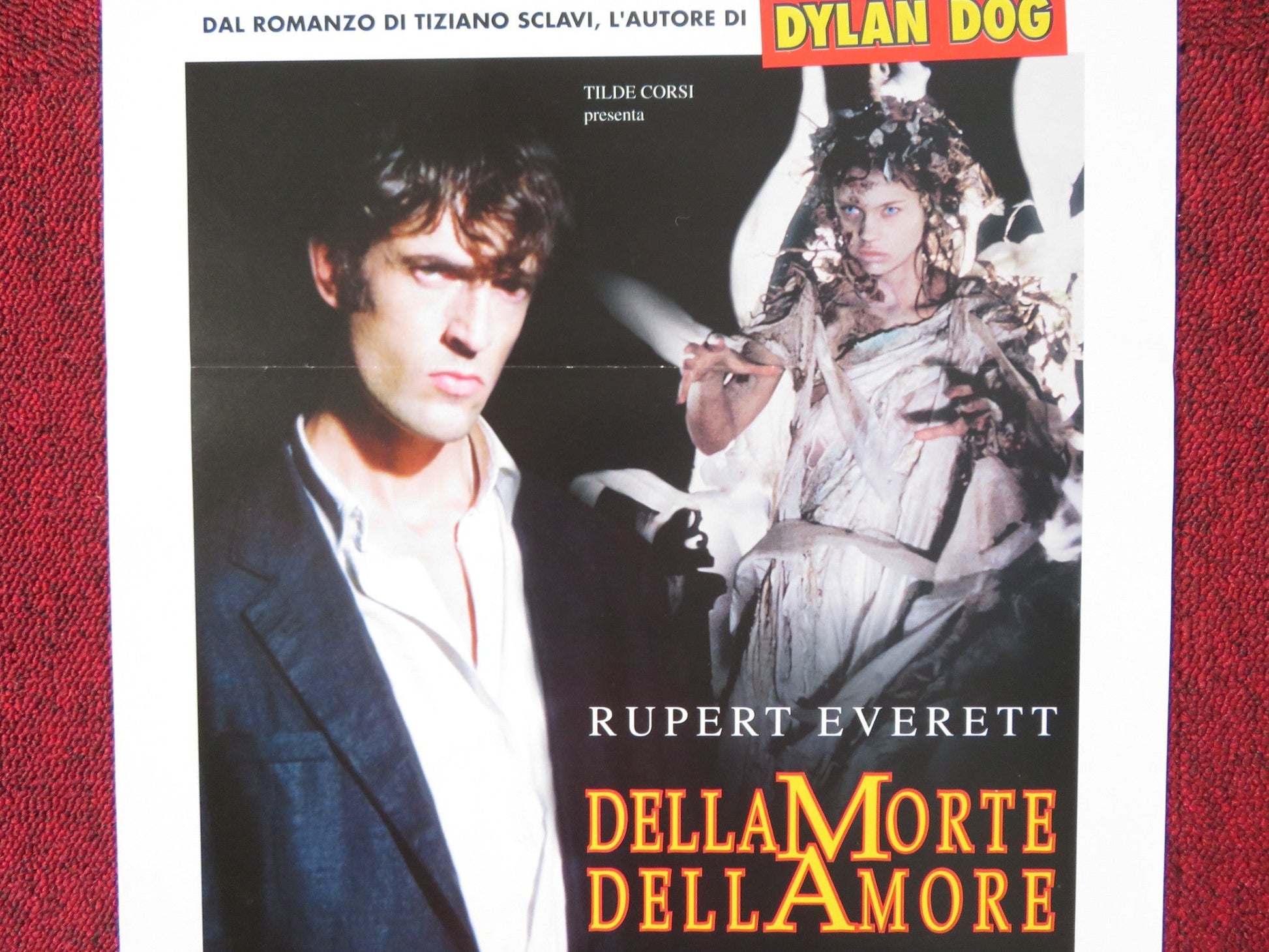 CEMETERY MAN ITALIAN LOCANDINA POSTER RUPERT EVERETT FRANCOIS HADJI - LAZARO 1994 Rendezvous Cinema Movie posters