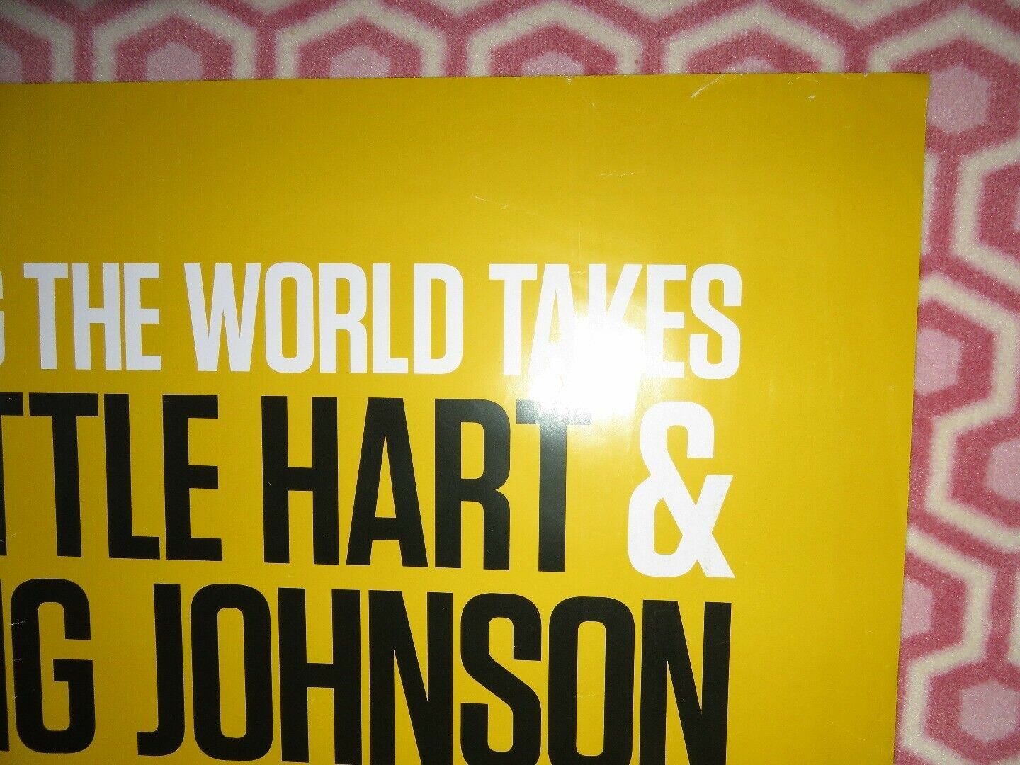 CENTRAL INTELLIGENCE BRITISH QUAD (30"x 40") ROLLED POSTER KEVIN HART D.JOHNSON Movie posters