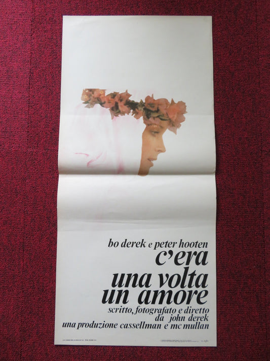 C'ERA UNA VOLTA UN AMORE ITALIAN LOCANDINA POSTER BO DEREK PETER HOOTEN 1981 Rendezvous Cinema Movie posters