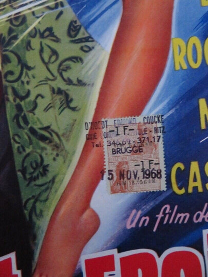 CERTAINS L'AIMENT... FROIDE!/ Some Like It ... Cold BELGIUM POSTER 1960 Movie posters