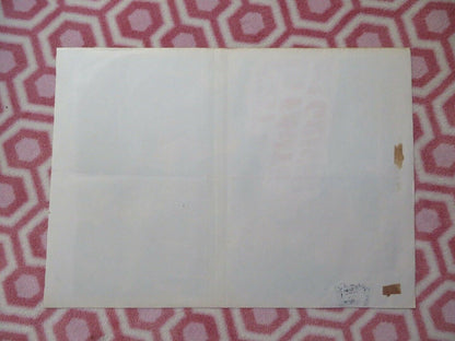 C'EST LA FAUTE AU GRISBI / Genoese Dragnet BELGIUM (21.5"x14.5") POSTER 1954 Movie posters