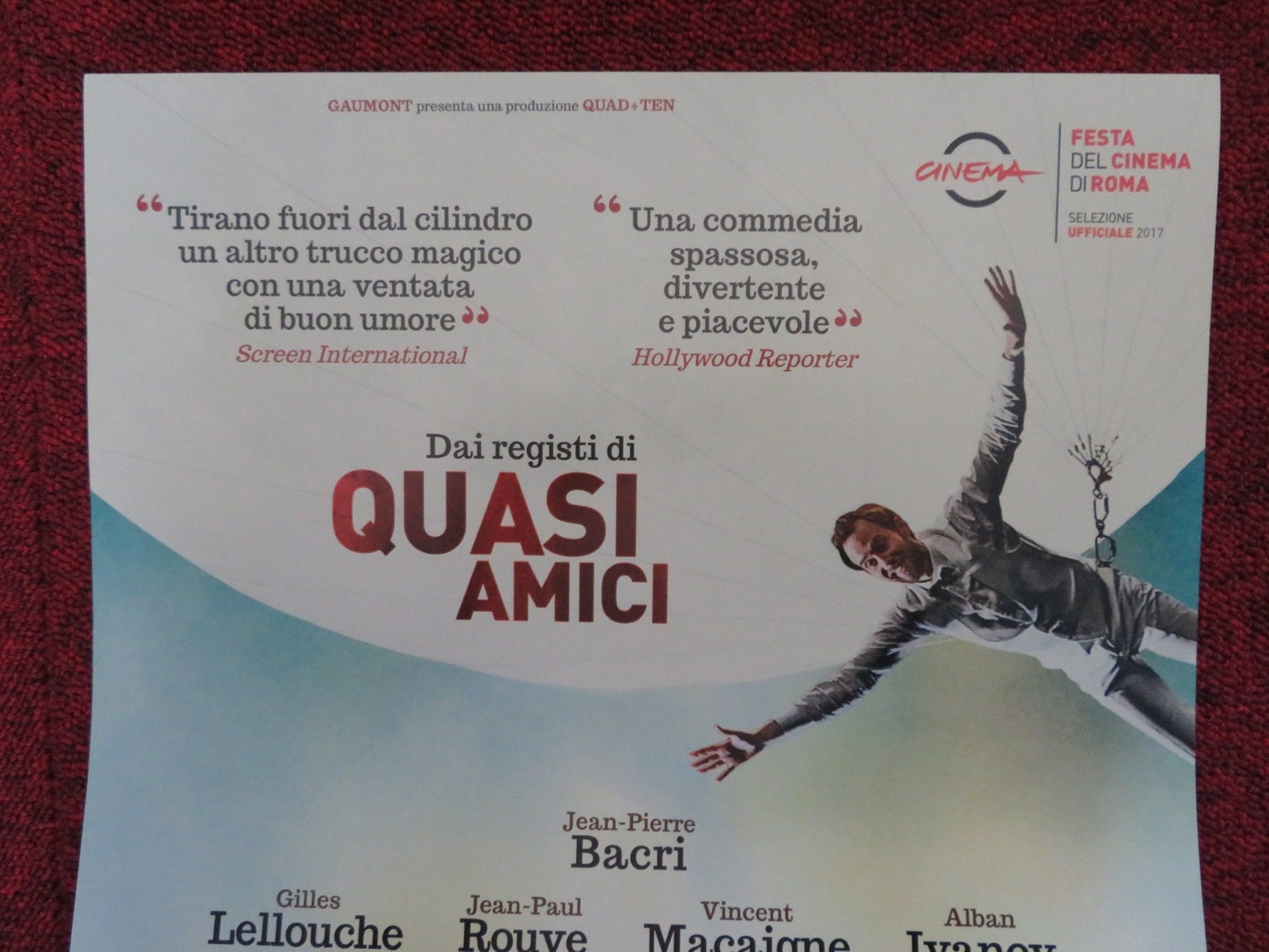 C'EST LA VIE ITALIAN LOCANDINA POSTER JEAN - PIERRE BACRI JEAN - PAUL ROUVE 2017 Rendezvous Cinema Movie posters