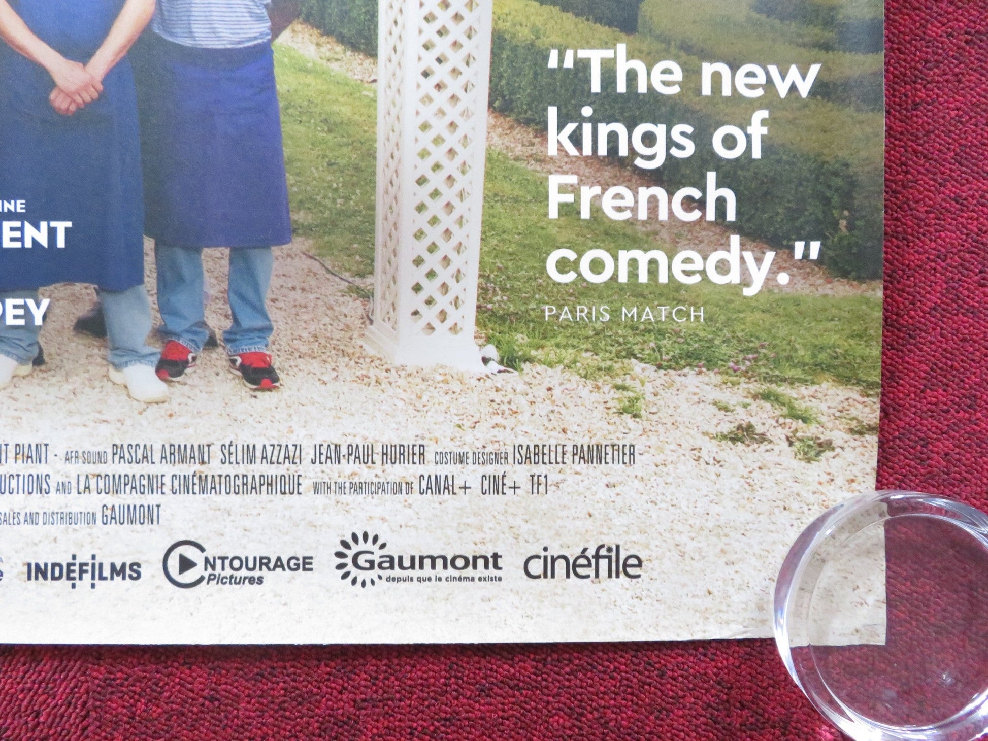 C'EST LA VIE! UK QUAD (30"x 40") ROLLED POSTER JEAN - PIERRE BACRI 2017 Rendezvous Cinema Movie posters