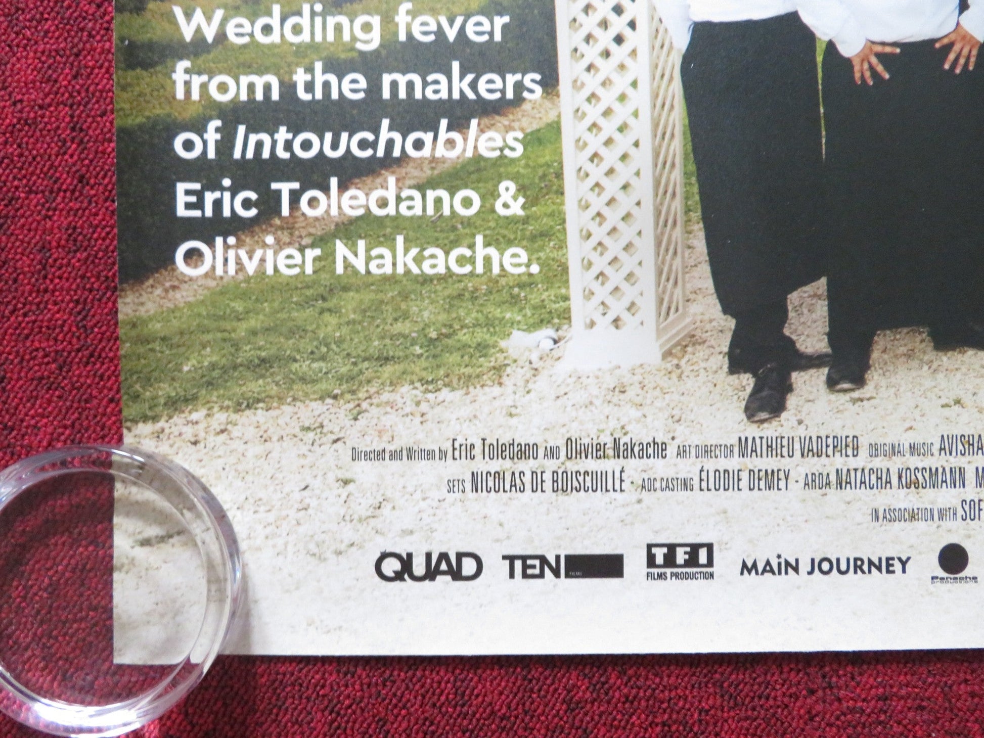 C'EST LA VIE! UK QUAD (30"x 40") ROLLED POSTER JEAN - PIERRE BACRI 2017 Rendezvous Cinema Movie posters