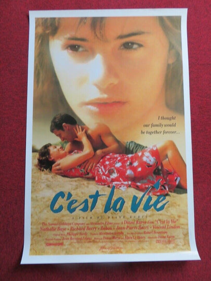 C'EST LA VIE US ONE SHEET ROLLED POSTER DAINE KURYS 1990 Movie posters