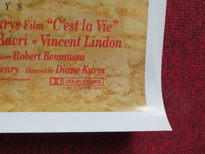 C'EST LA VIE US ONE SHEET ROLLED POSTER DAINE KURYS 1990 Movie posters