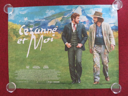 CEZANNE ET MOI UK QUAD ROLLED POSTER GUILLAUME CANET GUILLAUME GALLIENNE 2016 Rendezvous Cinema Movie posters
