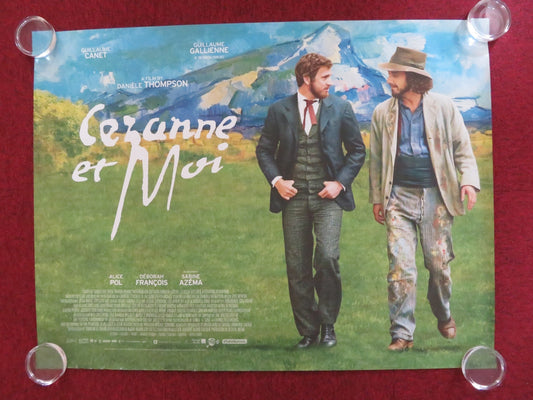 CEZANNE ET MOI UK QUAD ROLLED POSTER GUILLAUME CANET GUILLAUME GALLIENNE 2016 Rendezvous Cinema Movie posters