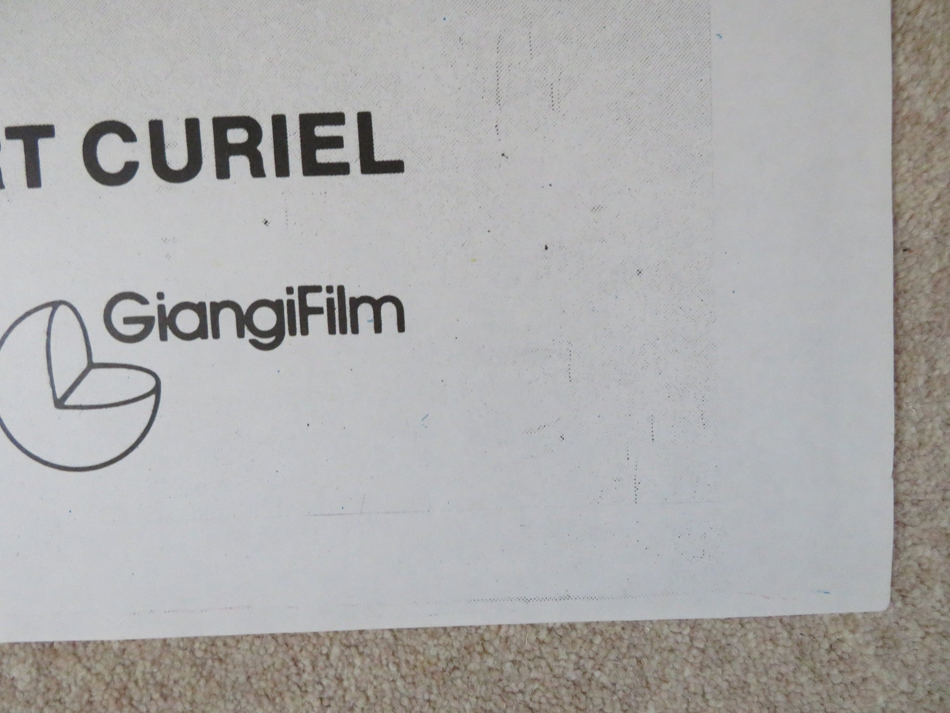 CHA CHA ITALIAN 2 FOGLIO POSTER NINA HAGEN HERMAN BROOD 1979 Rendezvous Cinema Movie posters