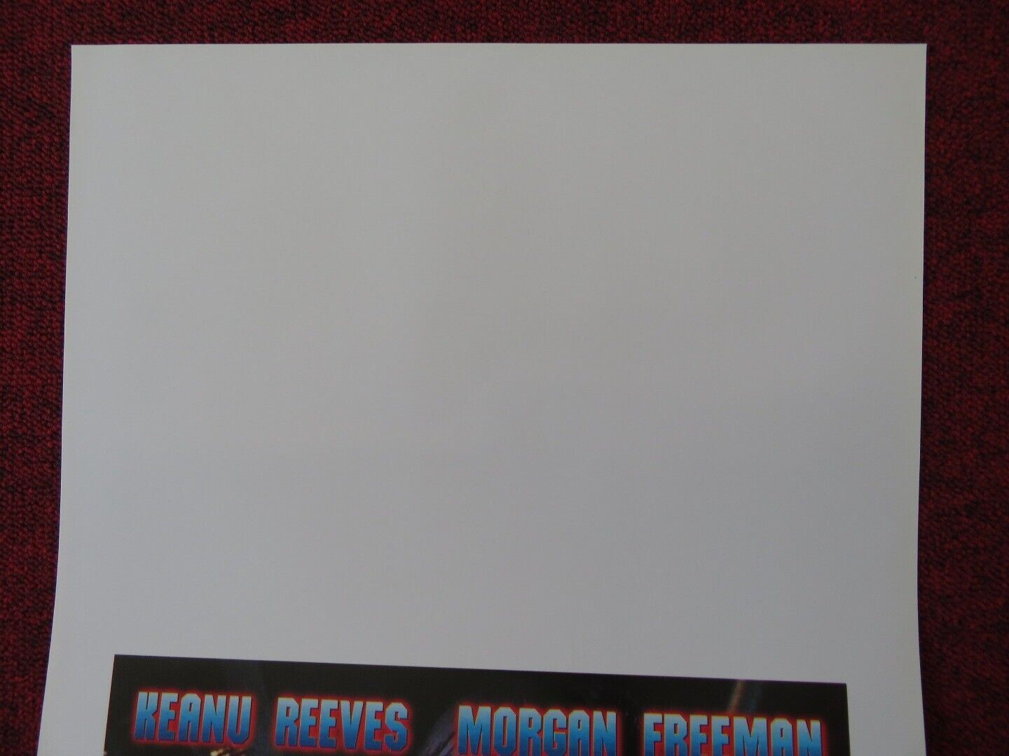 CHAIN REACTION ITALIAN LOCANDINA (27.5"x13") POSTER K REEVES M FREEMAN 1996 Movie posters