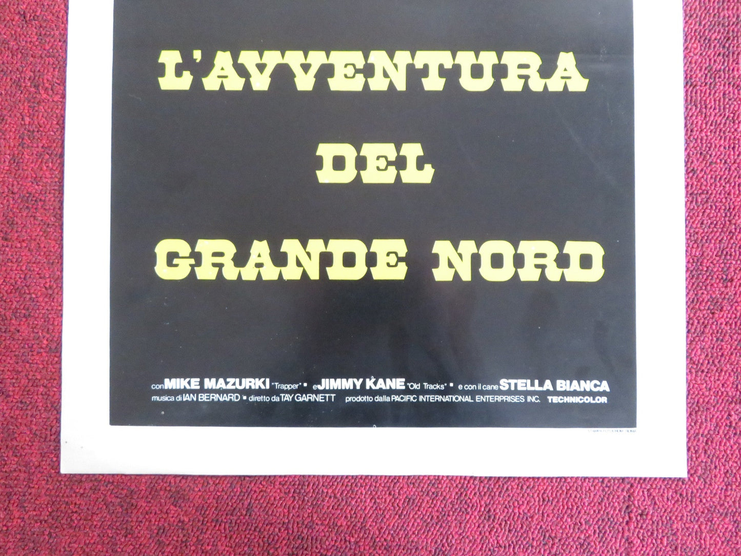 CHALLENGE TO BE FREE ITALIAN LOCANDINA POSTER MIKE MAZURKI JIMMY KANE 1975 Rendezvous Cinema Movie posters