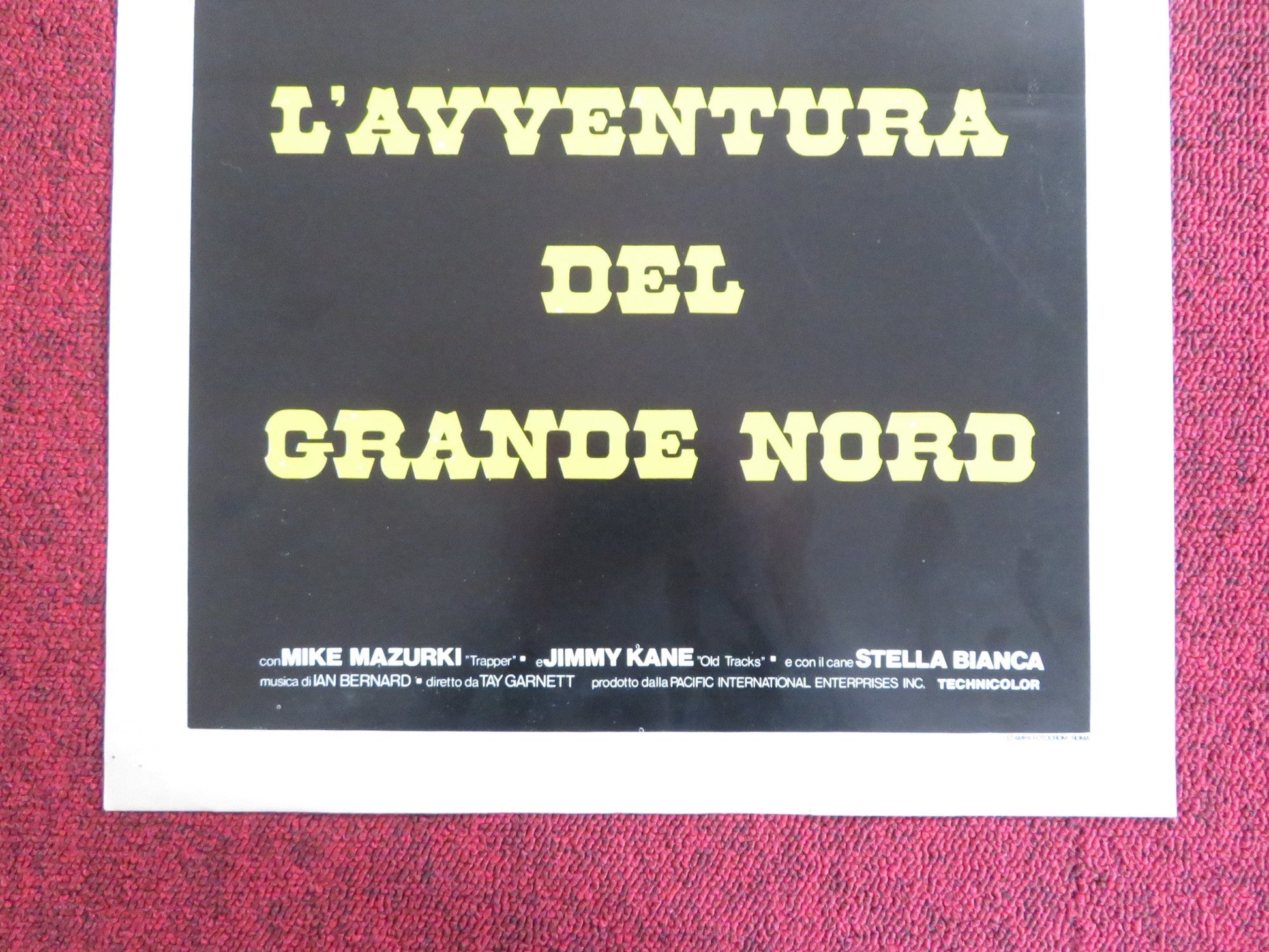 CHALLENGE TO BE FREE ITALIAN LOCANDINA POSTER MIKE MAZURKI JIMMY KANE 1975 Rendezvous Cinema Movie posters