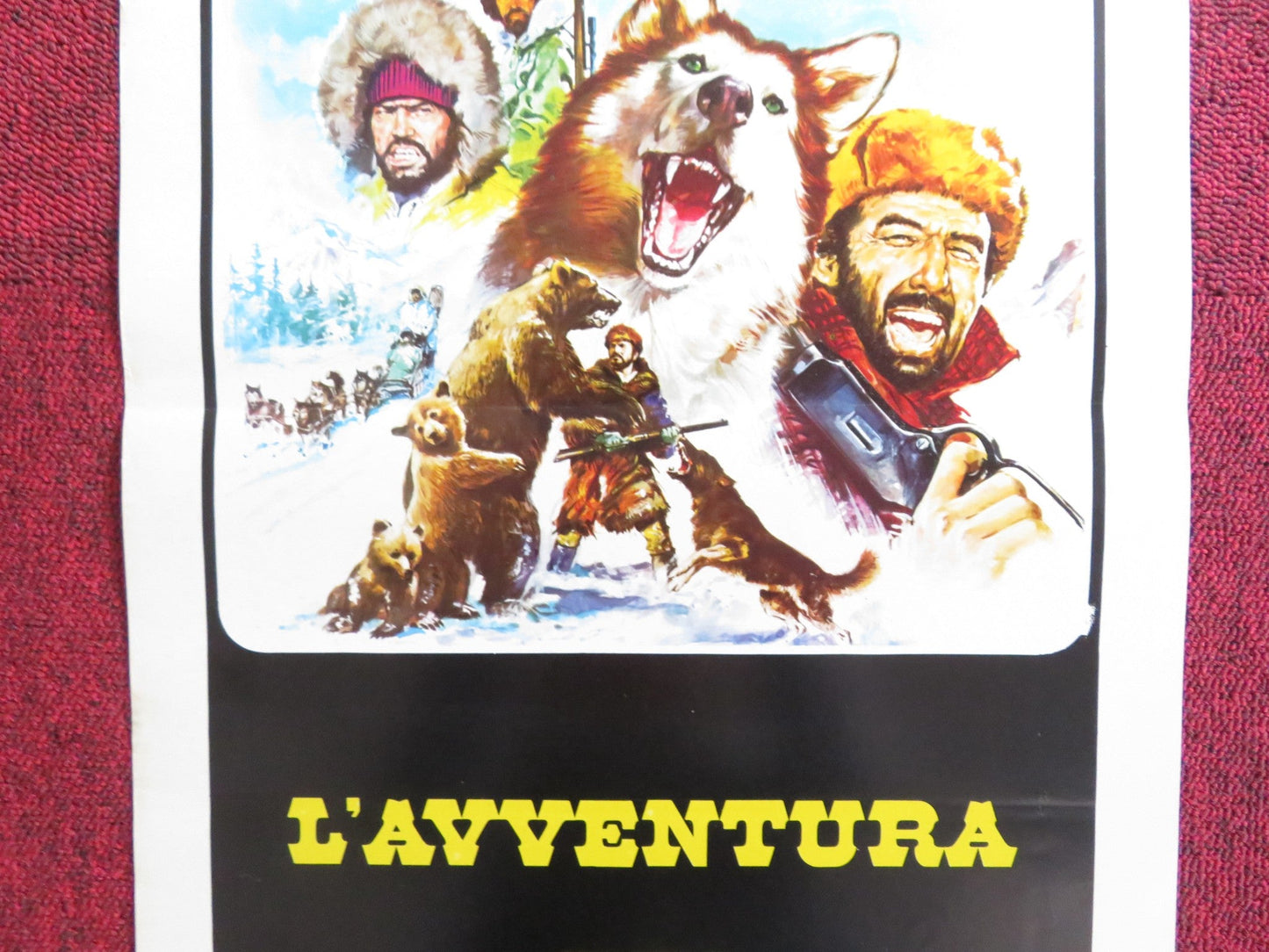 CHALLENGE TO BE FREE ITALIAN LOCANDINA POSTER MIKE MAZURKI JIMMY KANE 1975 Rendezvous Cinema Movie posters