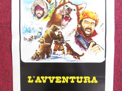 CHALLENGE TO BE FREE ITALIAN LOCANDINA POSTER MIKE MAZURKI JIMMY KANE 1975 Rendezvous Cinema Movie posters