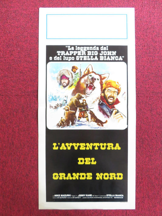 CHALLENGE TO BE FREE ITALIAN LOCANDINA POSTER MIKE MAZURKI JIMMY KANE 1975 Rendezvous Cinema Movie posters