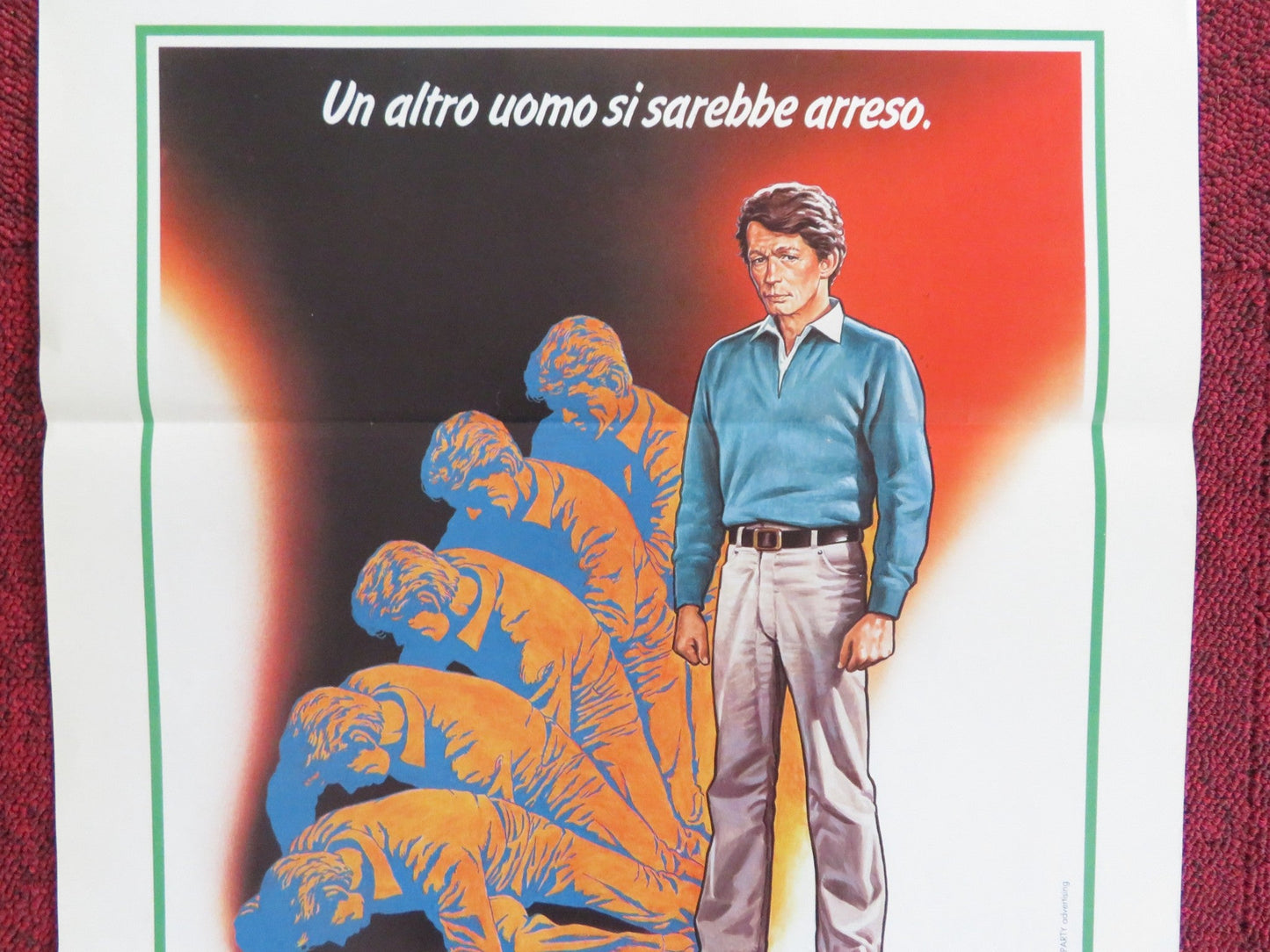 CHAMPIONS ITALIAN LOCANDINA POSTER JOHN HURT EDWARD WOODWARD 1984 Rendezvous Cinema Movie posters