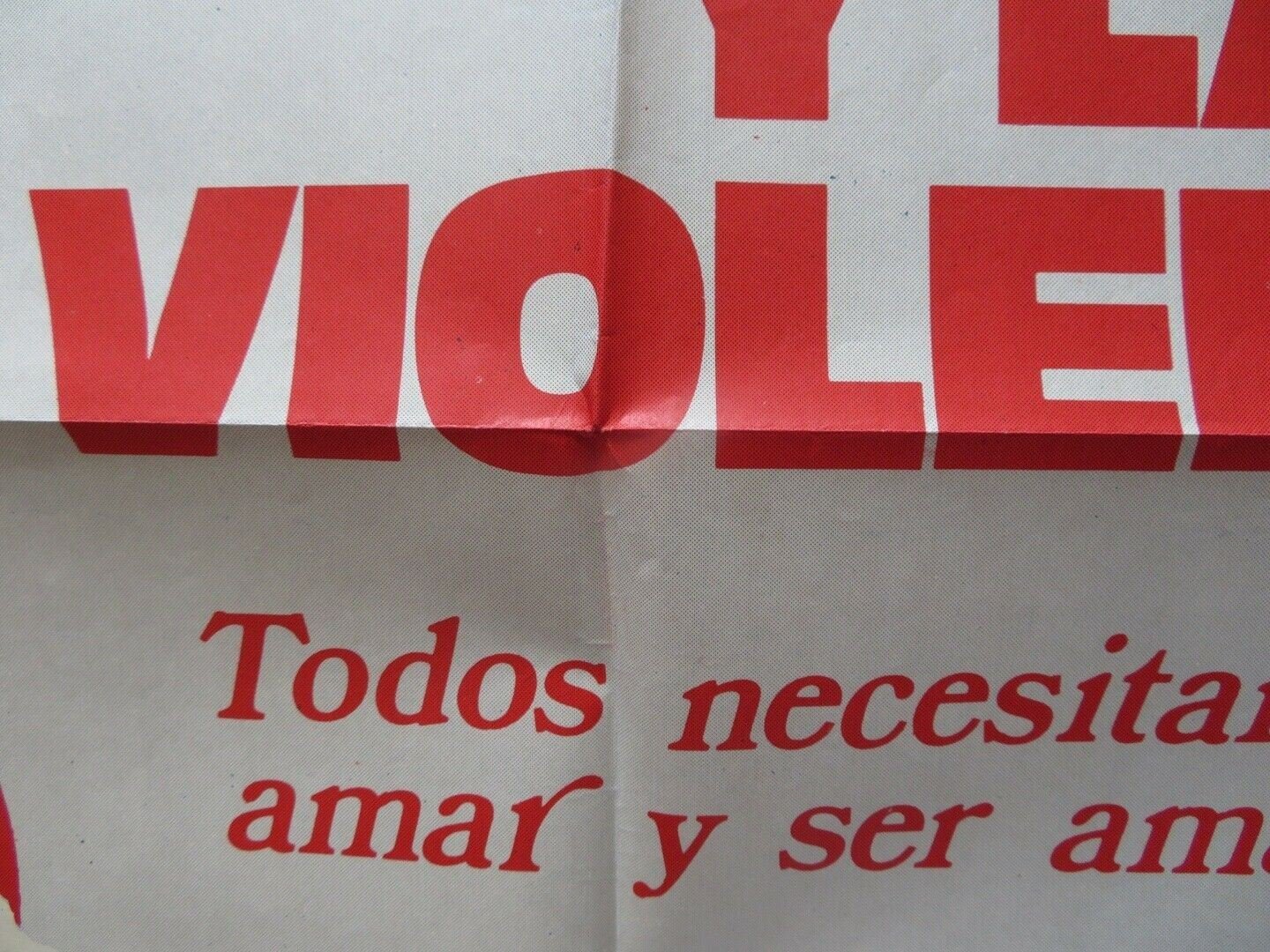 CHANCE AND VIOLENCE PERU ONE SHEET FOLDED POSTER YVES MONTAND KATHARINE ROSS - Rendezvous Cinema