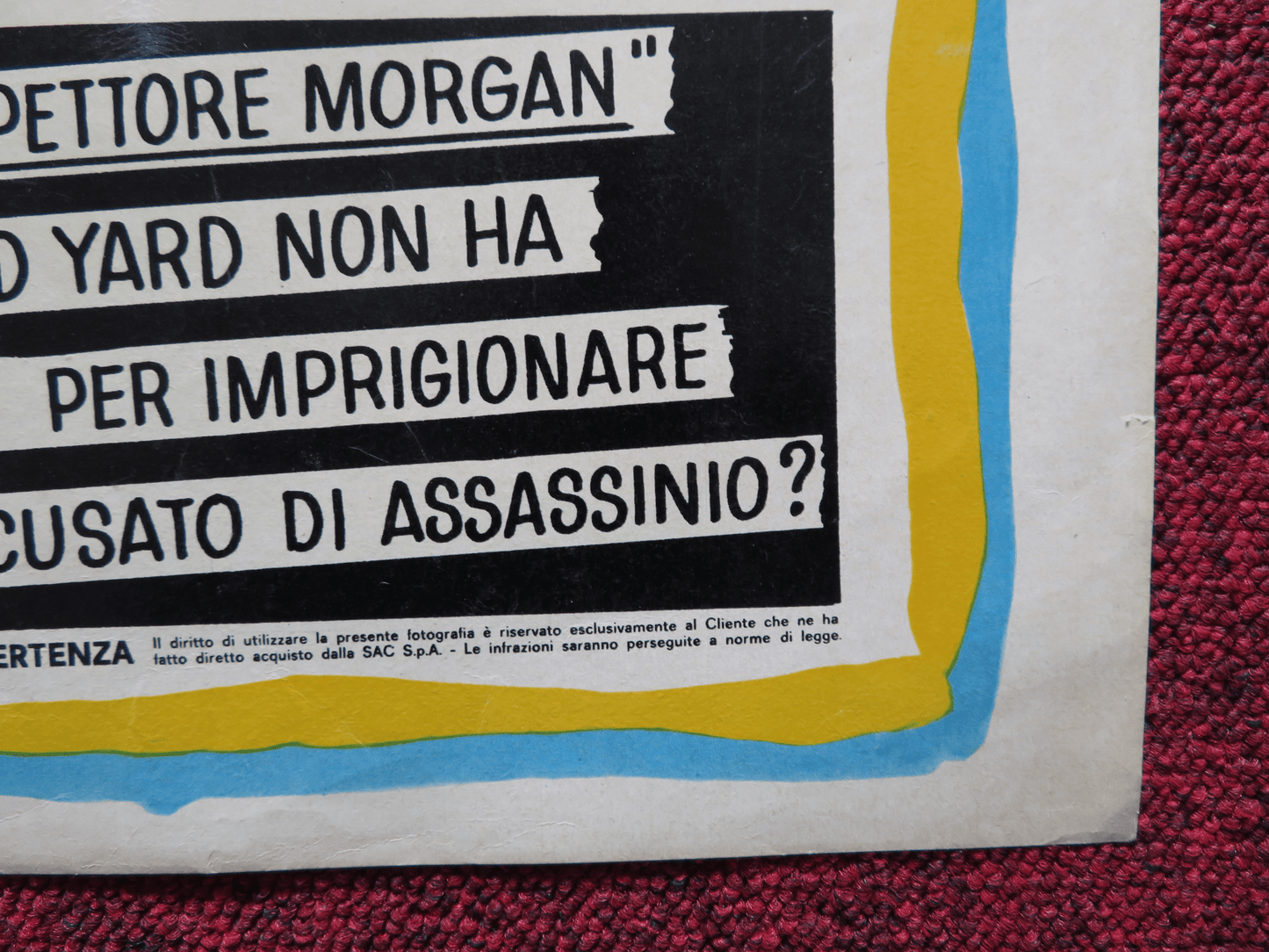 CHANCE MEETING ITALIAN FOTOBUSTA POSTER HARDY KRUGER STANLEY BAKER 1959 Rendezvous Cinema Movie posters