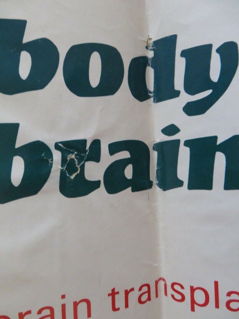 CHANGE OF MIND FOLDED US ONE SHEET POSTER RAYMOND ST. JACQUES SUSAN OLIVER 1969 Movie posters