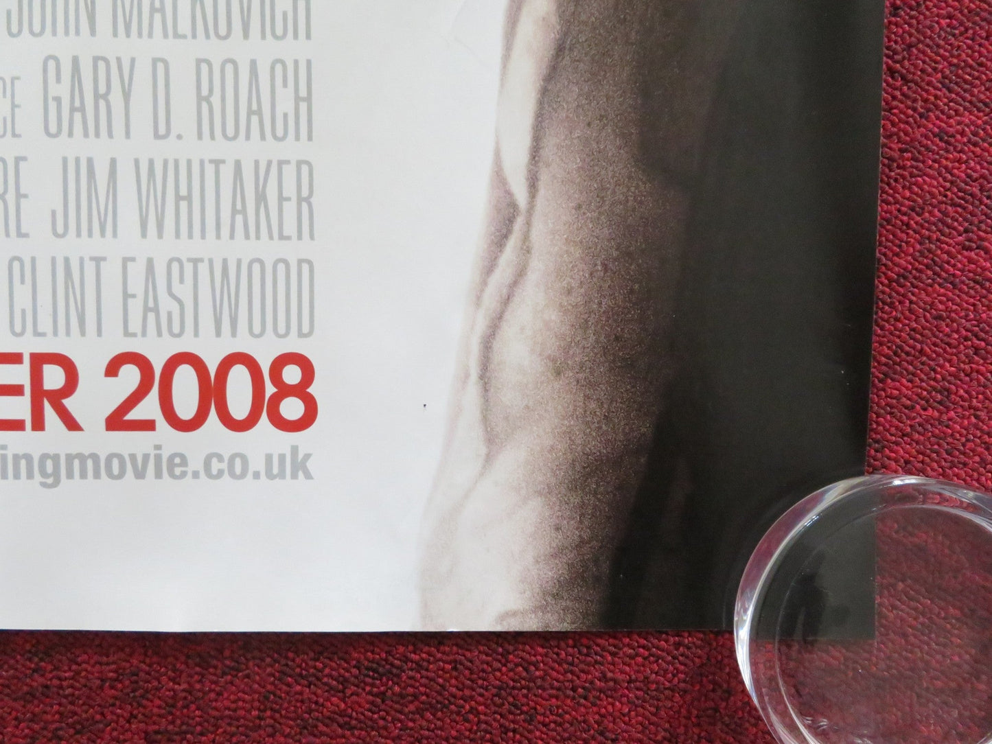 CHANGELING UK QUAD ROLLED POSTER ANGELINA JOLIE GATTLIN GRIFFITH 2008 Rendezvous Cinema Movie posters